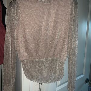 Elegant Shimmering Women's Top